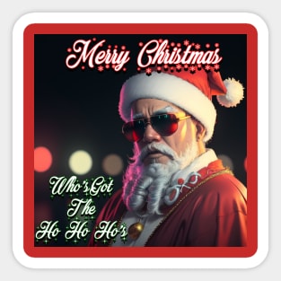 Gangsta Clause Sticker